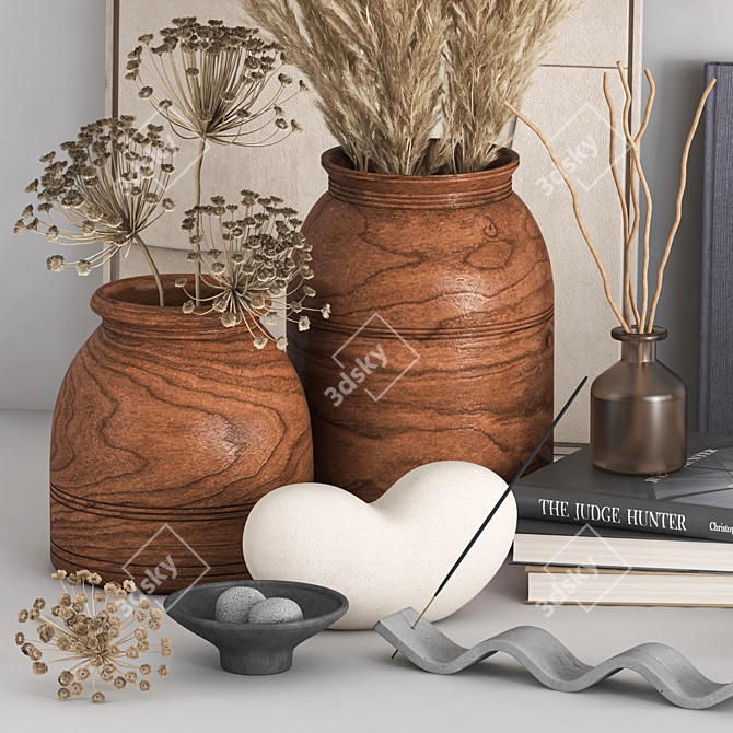 H&M Decorative Set-06: Stylish and Versatile Décor 3D model image 3