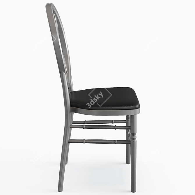 Stackable Albie Side Chair 3D model image 3