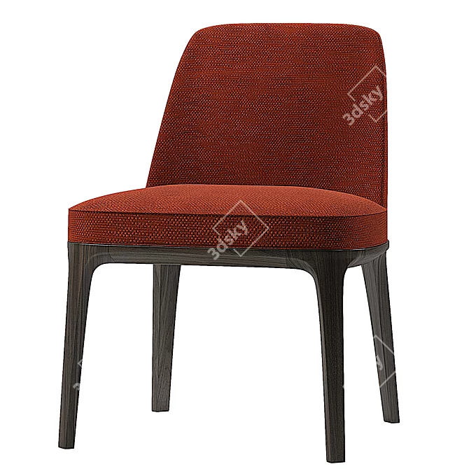 Stylish Poliform Sophie Chair 3D model image 3