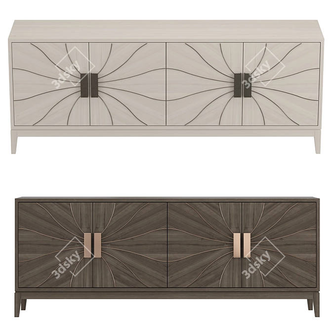 Delano Console: Two Material Harmony 3D model image 2