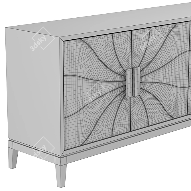 Delano Console: Two Material Harmony 3D model image 4