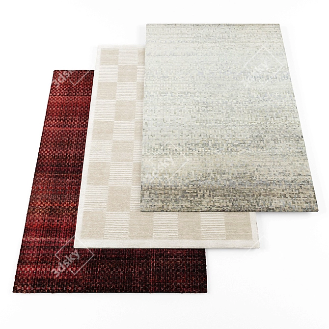 Premium Quality High Resolution Carpets 3D model image 1