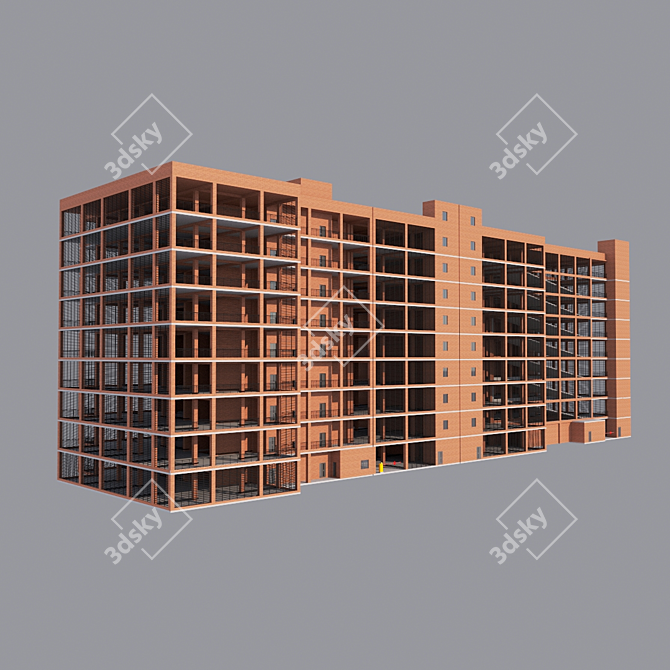 SmartPark: Multilevel Parking Solution 3D model image 5