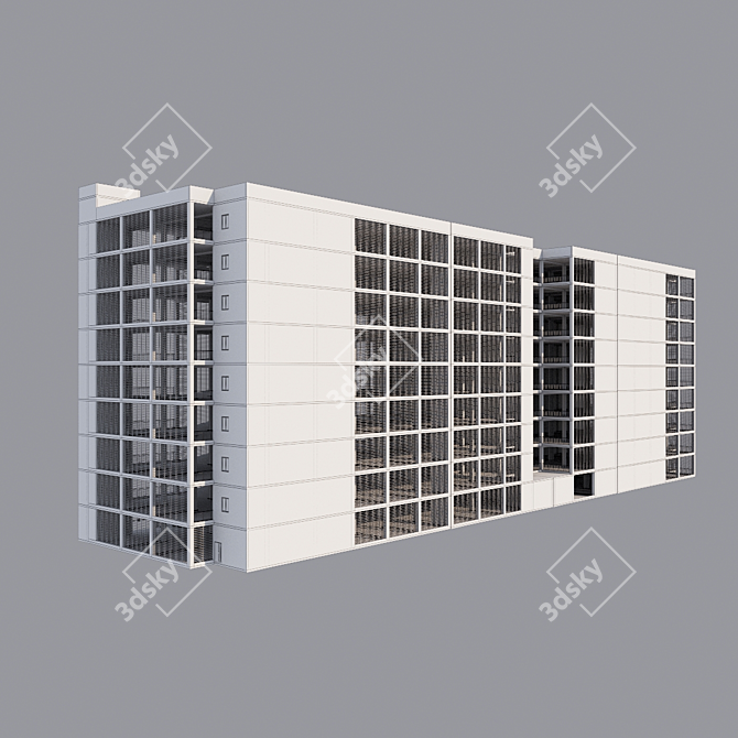 SmartPark: Multilevel Parking Solution 3D model image 8