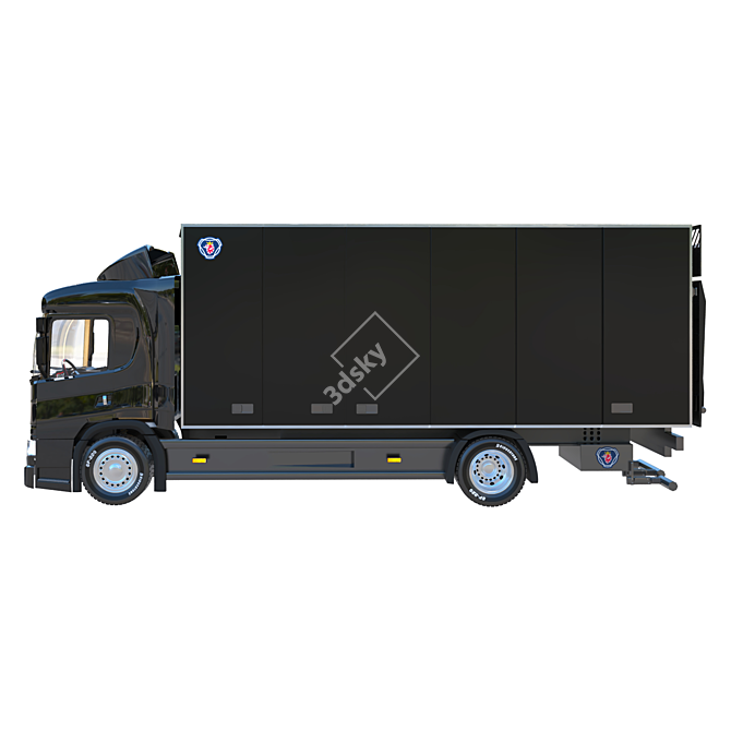 Scania P140 Series 2015 3D model image 6