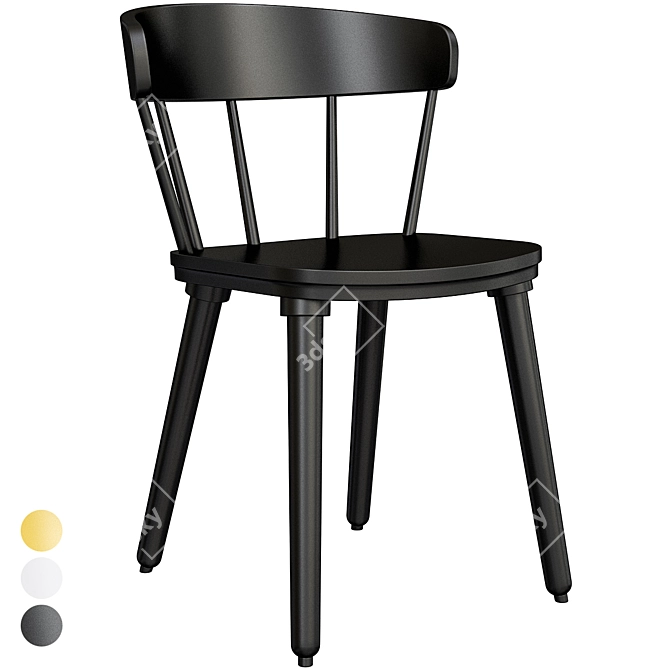 Comfort Plus Chair 3D model image 7