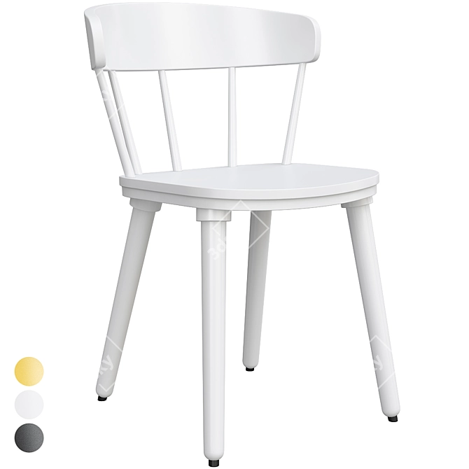 Comfort Plus Chair 3D model image 8