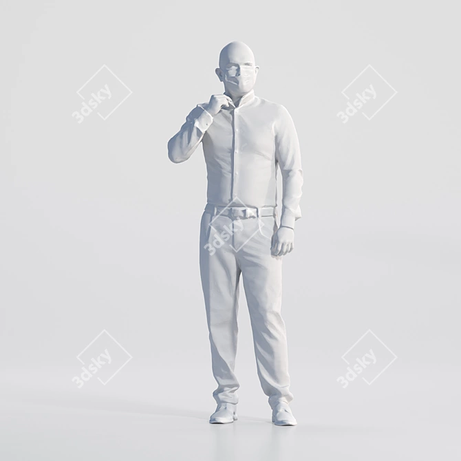 High-Quality 3D Character Model 3D model image 4