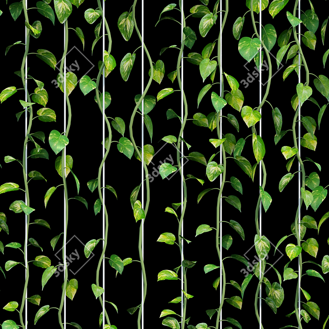 Lush Greenery Collection: 30 Exquisite 3D Plants 3D model image 2