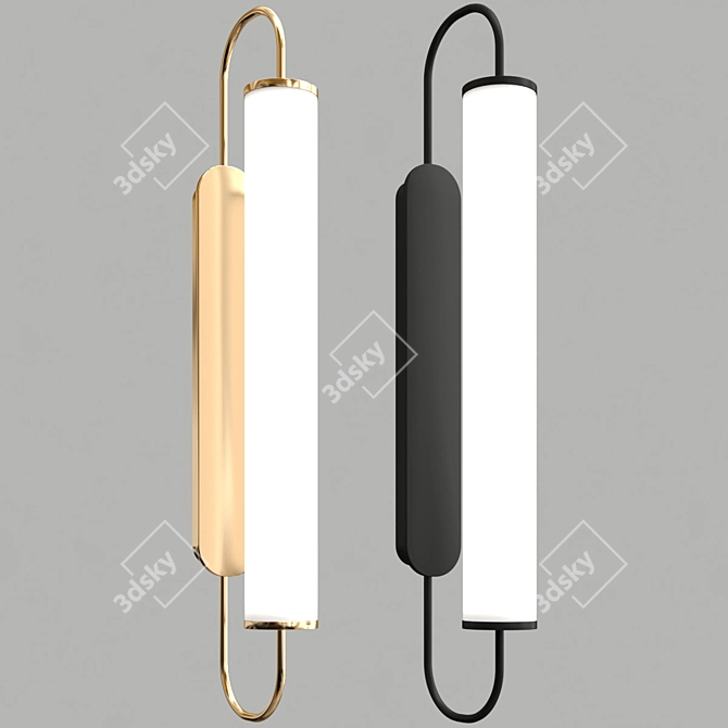 Cylinder Sconce - RUMBA 3D model image 1