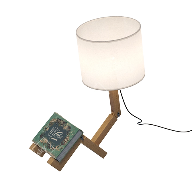 Adjustable Oscar Table Lamp 3D model image 2