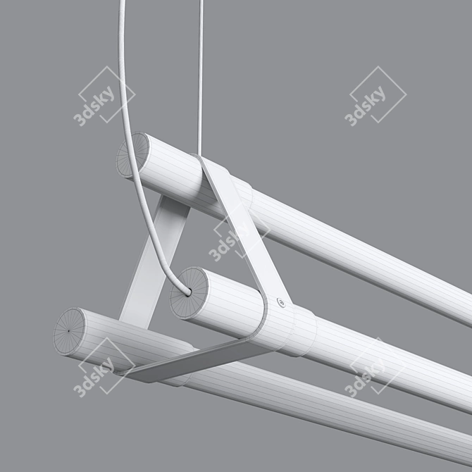 Sleek Multiples Dyad Suspension 3D model image 7