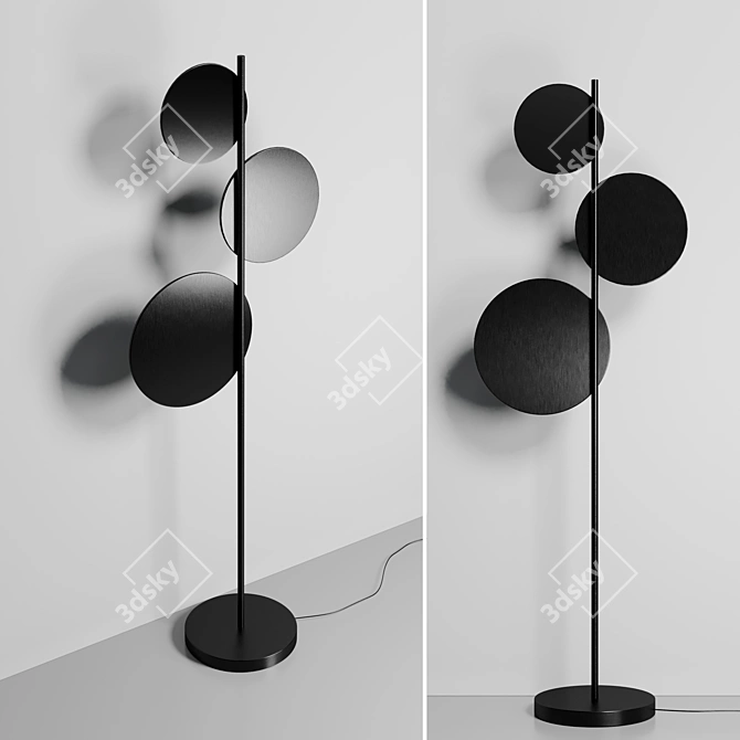 Ambiente Table Light: Sleek and Stylish Illumination 3D model image 2