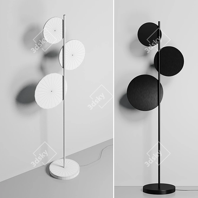 Ambiente Table Light: Sleek and Stylish Illumination 3D model image 3
