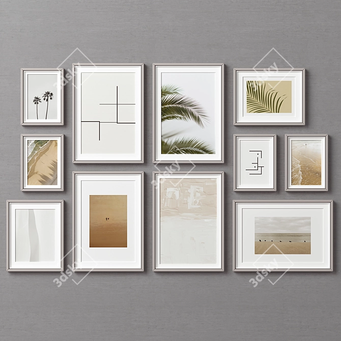 Modern Frames Collection - 11 Styles 3D model image 4