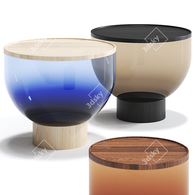 Sleek Mastea Miniforms Table: Modern Design 3D model image 3