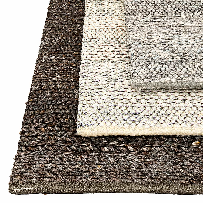 Sleek Tahoe Rug - Modern Design 3D model image 2