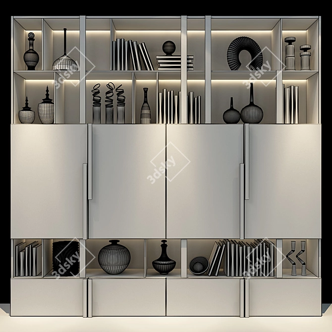 Modern Cabinet Furniture | 0418 3D model image 2