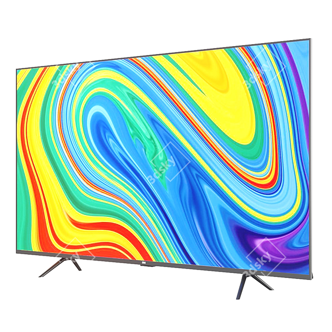 Xiaomi Mi TV 4S 65: Stunning Smart TV 3D model image 4