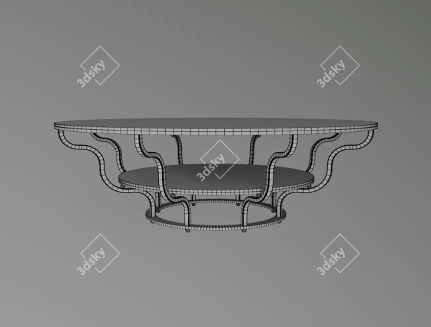 Sleek Design ASMEMAR Stol1 3D model image 2