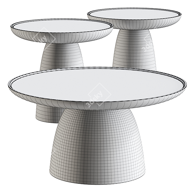 Sleek Javorina Coffee Table 3D model image 2