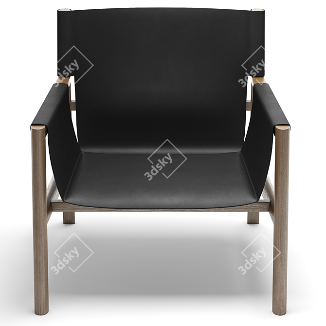 Pablo Armchair: Timeless Elegance 3D model image 3