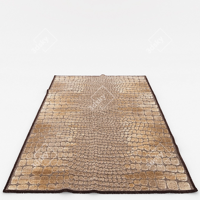 Versatile Set of 6 Rugs: No 287 3D model image 6