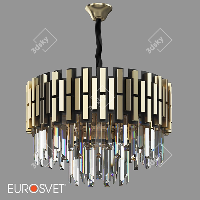 Smart Home Chandelier: Bogates Deseo 3D model image 1