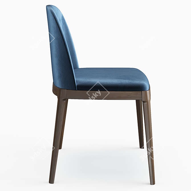 Modern Mercury Row Furness Dining Chair 3D model image 3