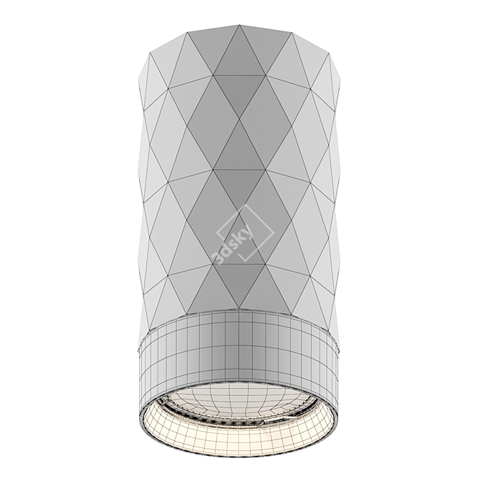 ODEON AD ASTRUM Ceiling Light 3D model image 2