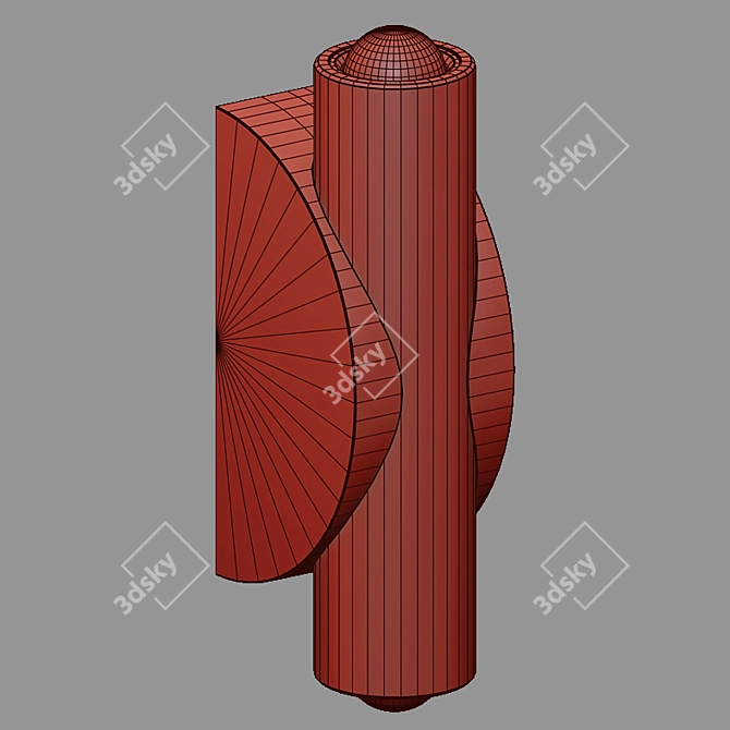 Elektrostandard OM LED Wall Lamp 3D model image 2