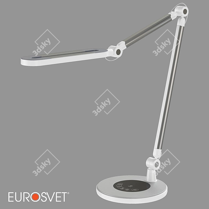Modern Touch Control LED Table Lamp 3D model image 1