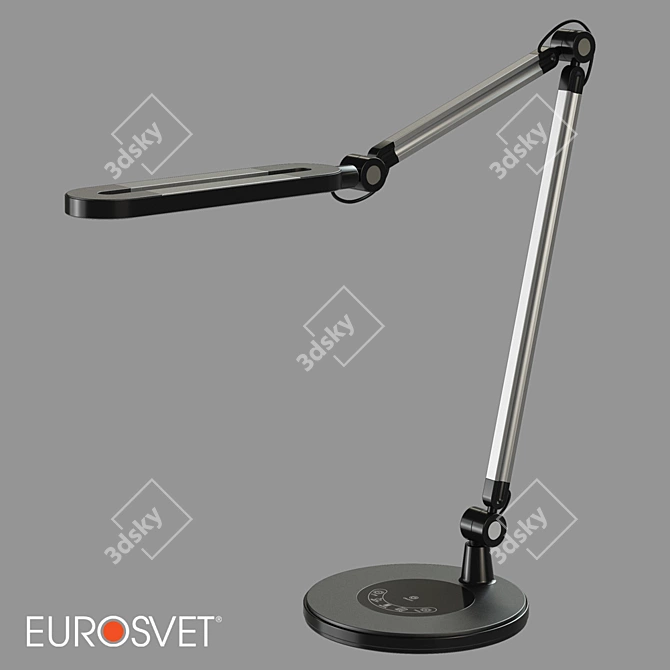 Modern Touch Control LED Table Lamp 3D model image 2