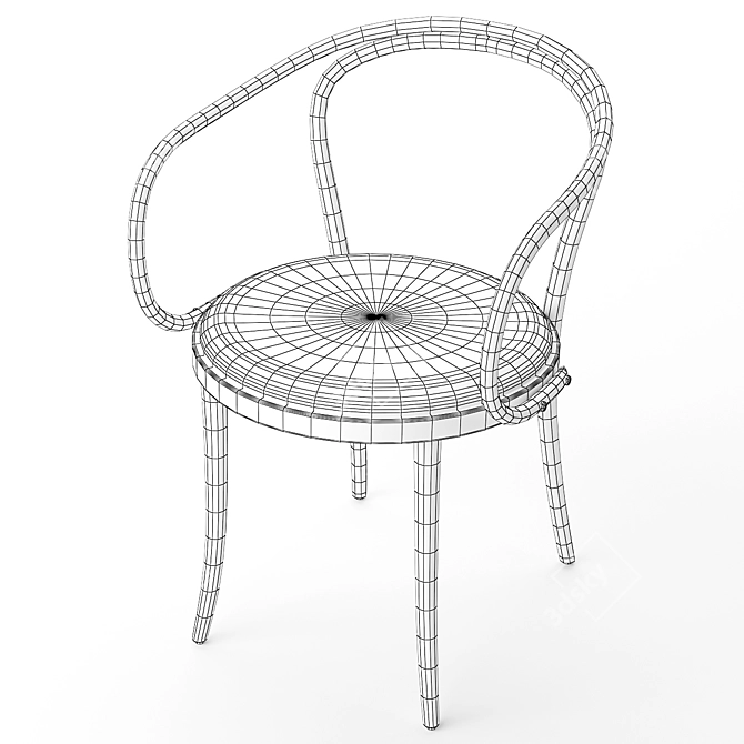 TON 30 Armchair: Classic and Comfortable 3D model image 6