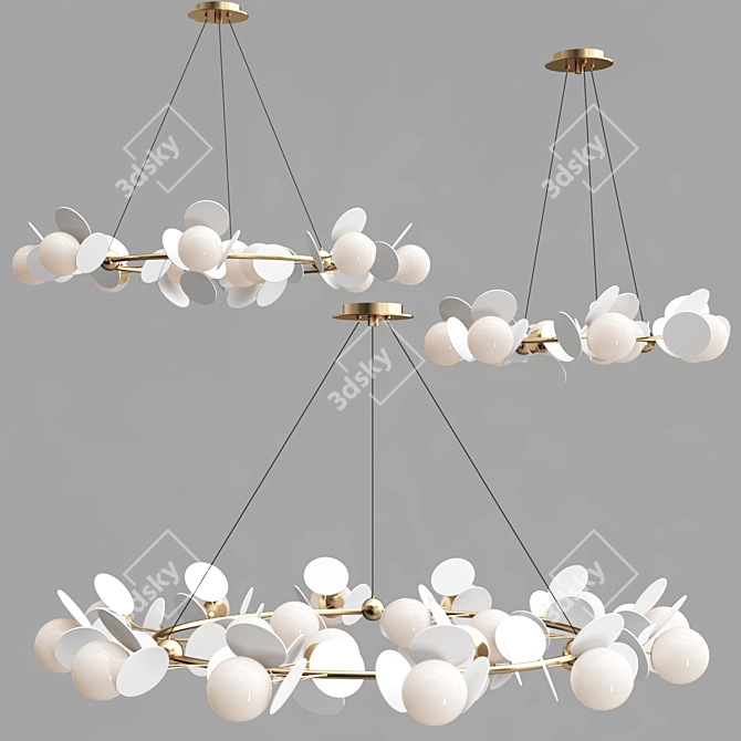 Matisse Self Collection: Elegant Ceiling Lights 3D model image 1