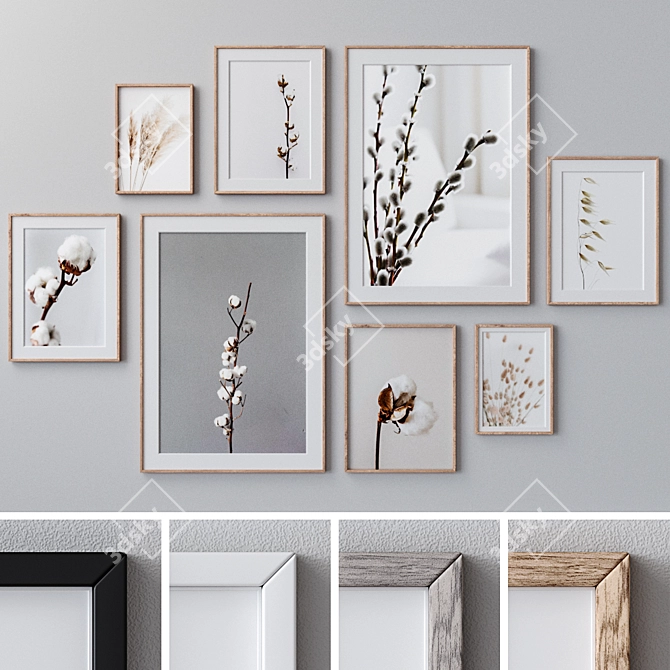  Diverse Frames Set - 1342 Varieties 3D model image 1