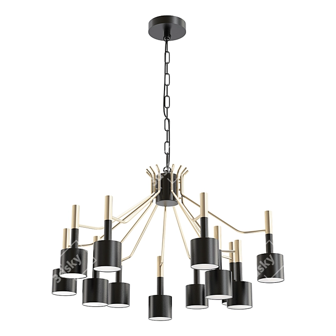 Elegant Ella Suspension: Selightfull 3D model image 1