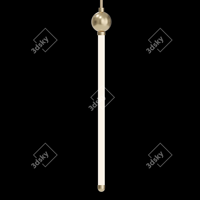 Divert LED Floor Lamp 3D model image 2