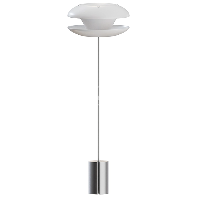 Sleek Yoyo Floor Lamp - Modern Lighting Solution 3D model image 5