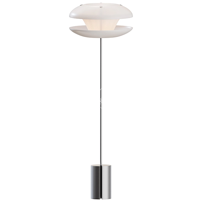 Sleek Yoyo Floor Lamp - Modern Lighting Solution 3D model image 7