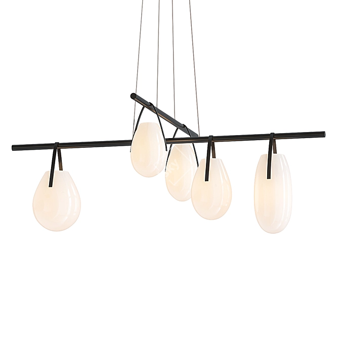 Gala 7242-X Modern Chandelier 3D model image 1