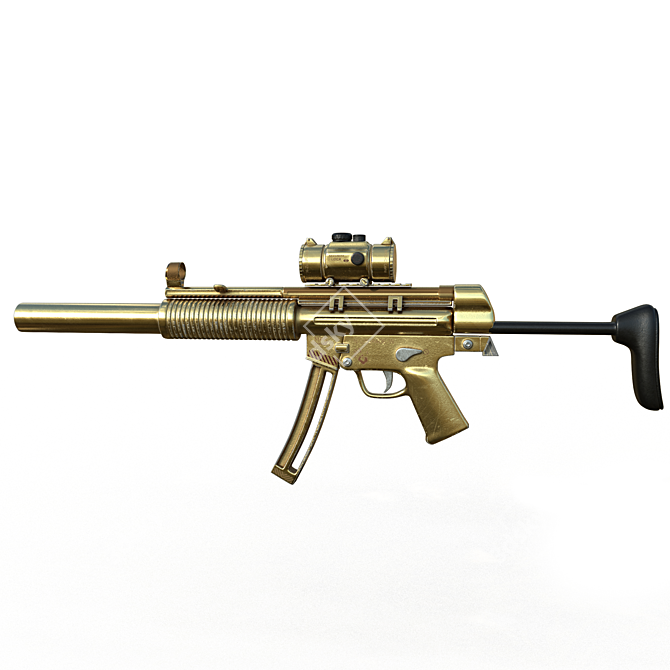 Sophisticated MP5Gold 2015: Exquisite Design & Superior Quality 3D model image 4