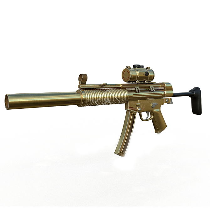 Sophisticated MP5Gold 2015: Exquisite Design & Superior Quality 3D model image 5