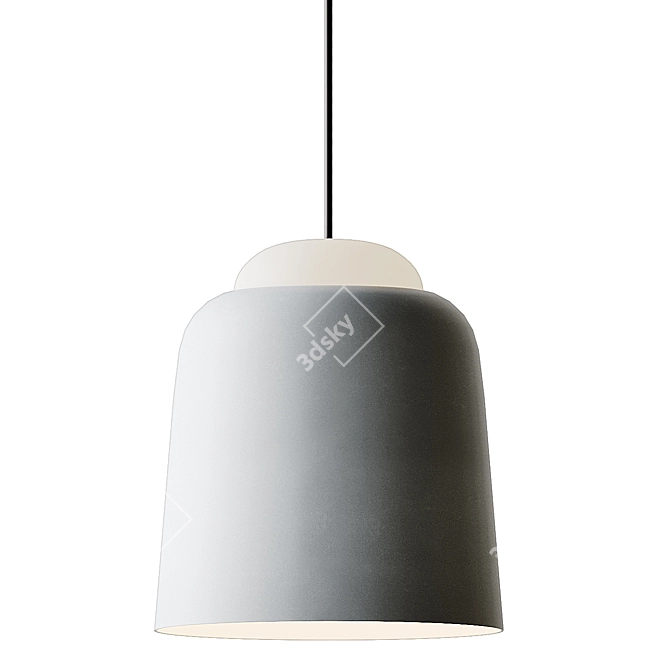 Elegant Teodora Suspension Light 3D model image 3