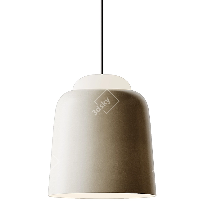 Elegant Teodora Suspension Light 3D model image 4