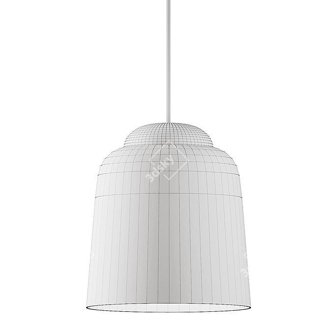 Elegant Teodora Suspension Light 3D model image 7