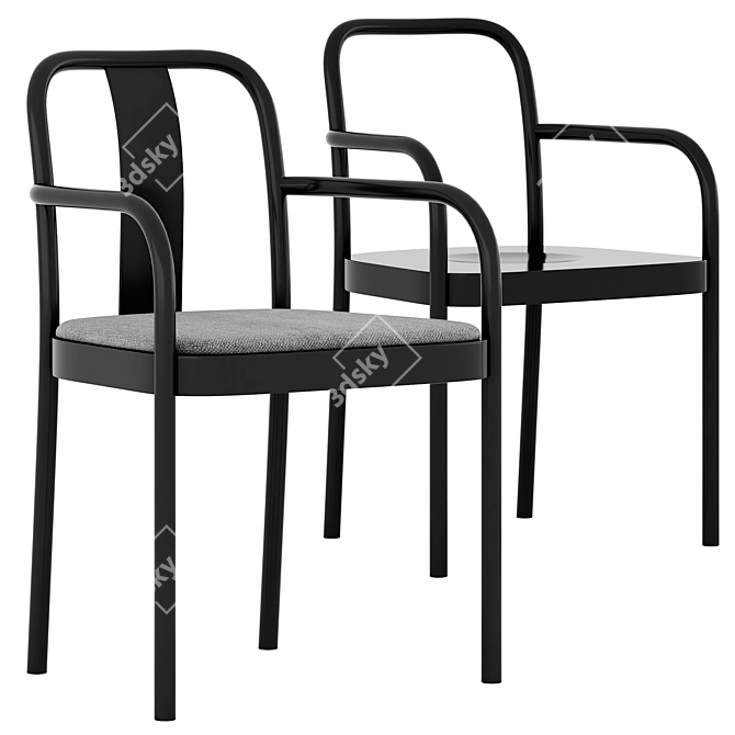 Sugiloo Chair: Sleek Design for Modern Spaces 3D model image 4