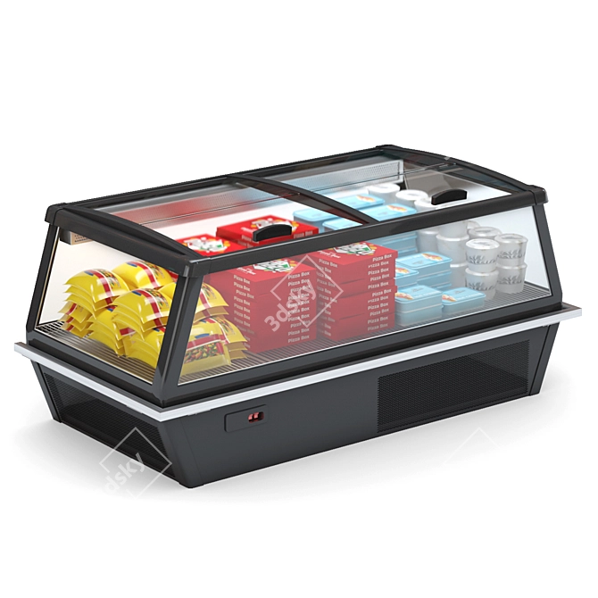 HitLine Refrigerated Display Case 3D model image 2