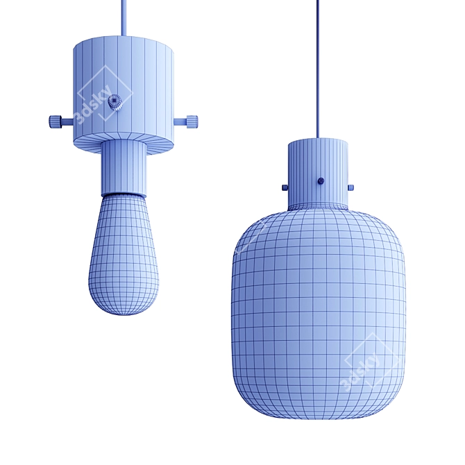 Minimalist Pendant Light by BROKIS 3D model image 4