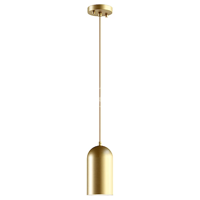 Elegant Henni Pendant Lamp 3D model image 2